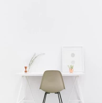 Image of a chair in an office